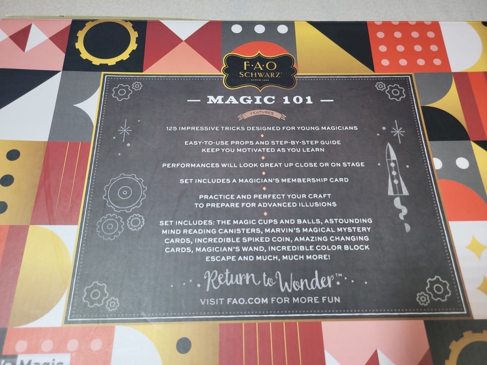 Magic Tricks Marvins Main Stage Magic Box Of Secrets 125 Magic Tricks