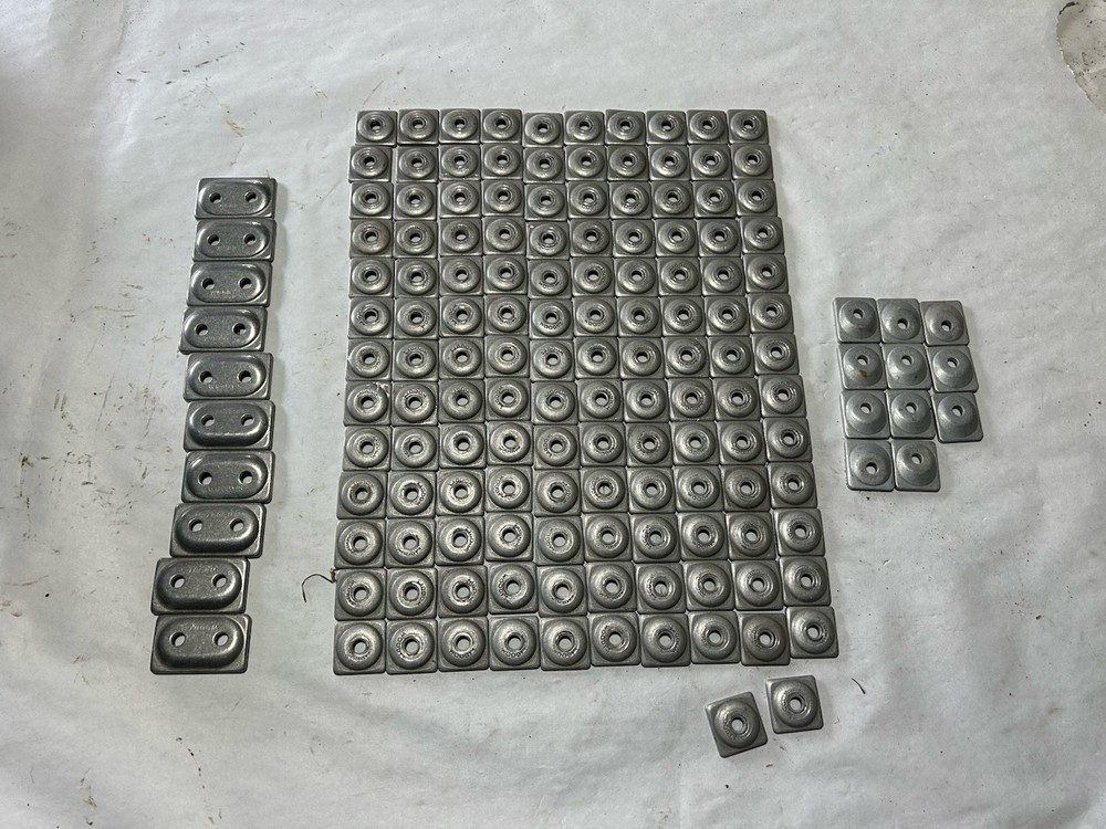 WOODY'S Studs Traction Round Aluminum Stud Assorted Backers Support BACKER ONLY