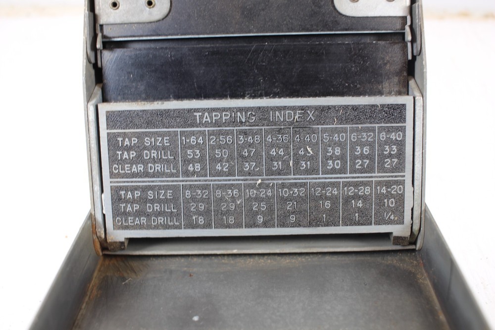 General Tool No.41 Drill Bit Case Made in USA