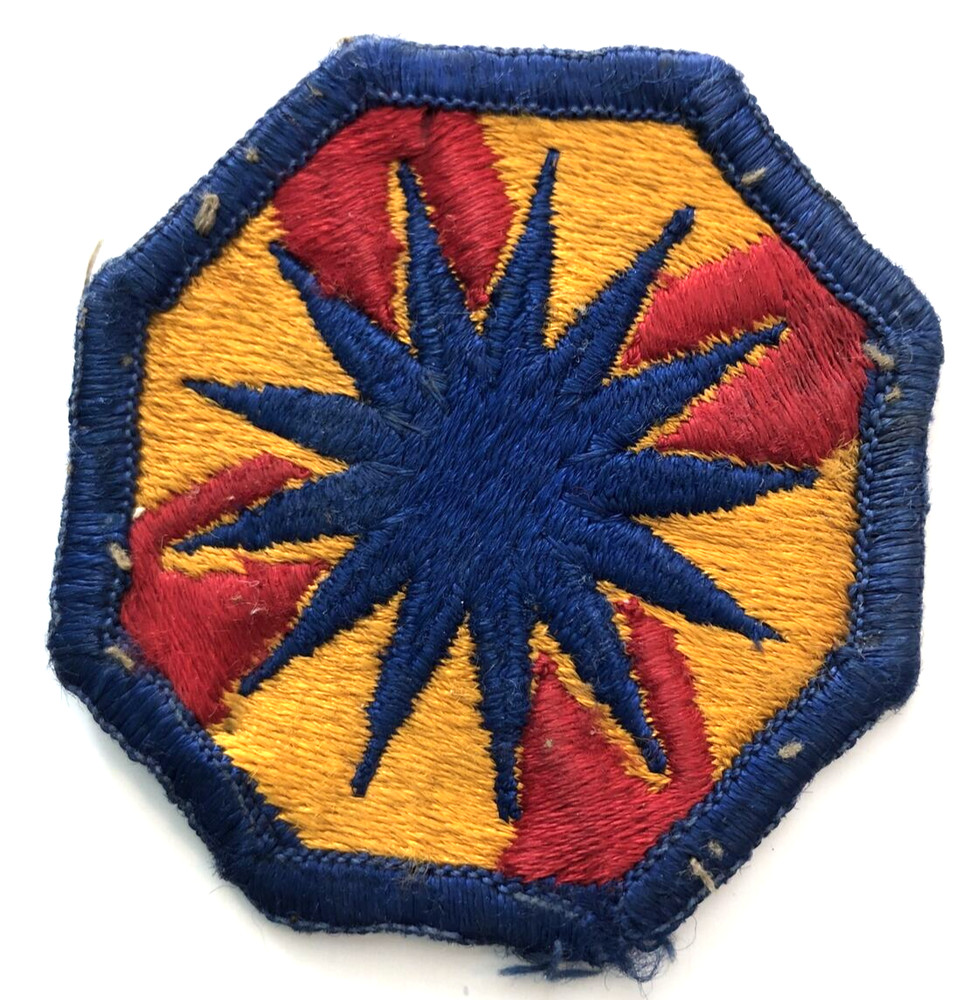 VTG US Army 13th Sustainment Command Patch 2 1/2" from uniform