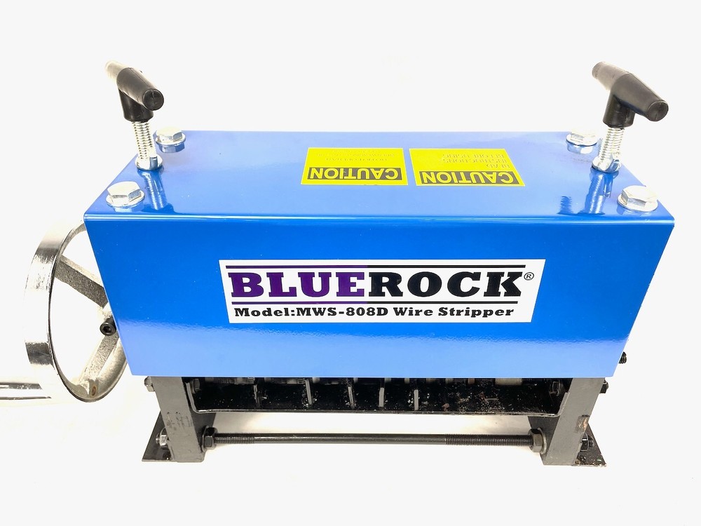 BLUEROCK ® MWS-808D Drill Powered Wire Stripping Machine Copper Stripper