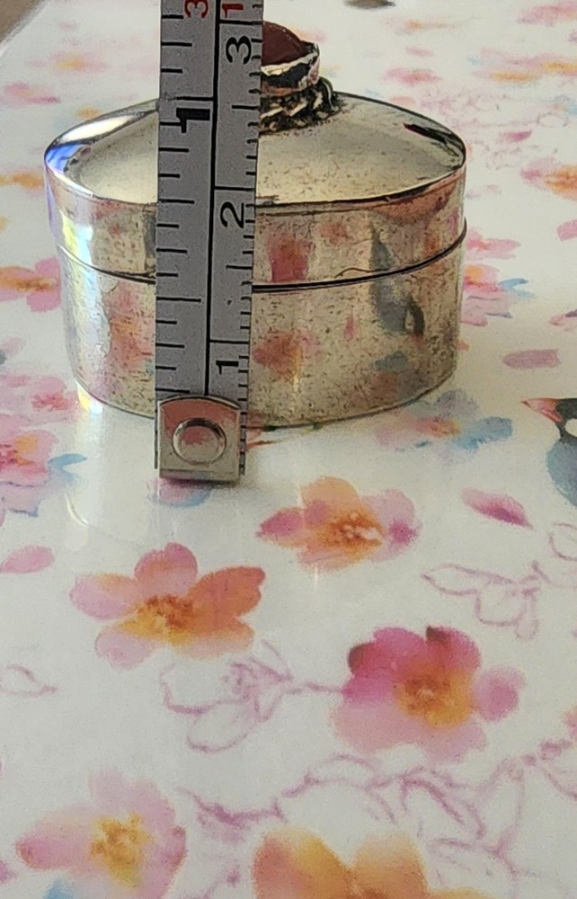 Sterling Silver Taxco Mexico Pill Box