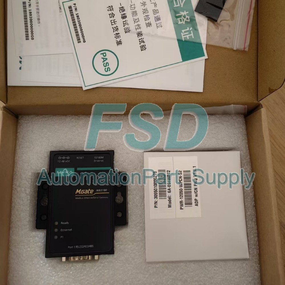 MOXA MGate MB3180 Terminal Server 1 PCS New in Box