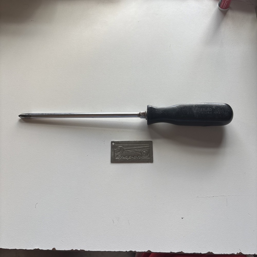Snap-On Tools SSDP62 #2 Philips Head Screwdriver, Black Hard Handle 🇺🇸