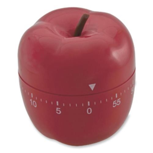 Baumgartens Kitchen Timer - 1 Hour - For Kitchen - Red (BAU77042)