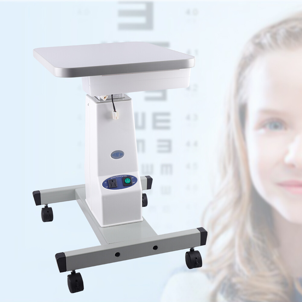 Ophthalmic Work Table Optometry Lift Optical Motorized Table Move Stand 40x48cm