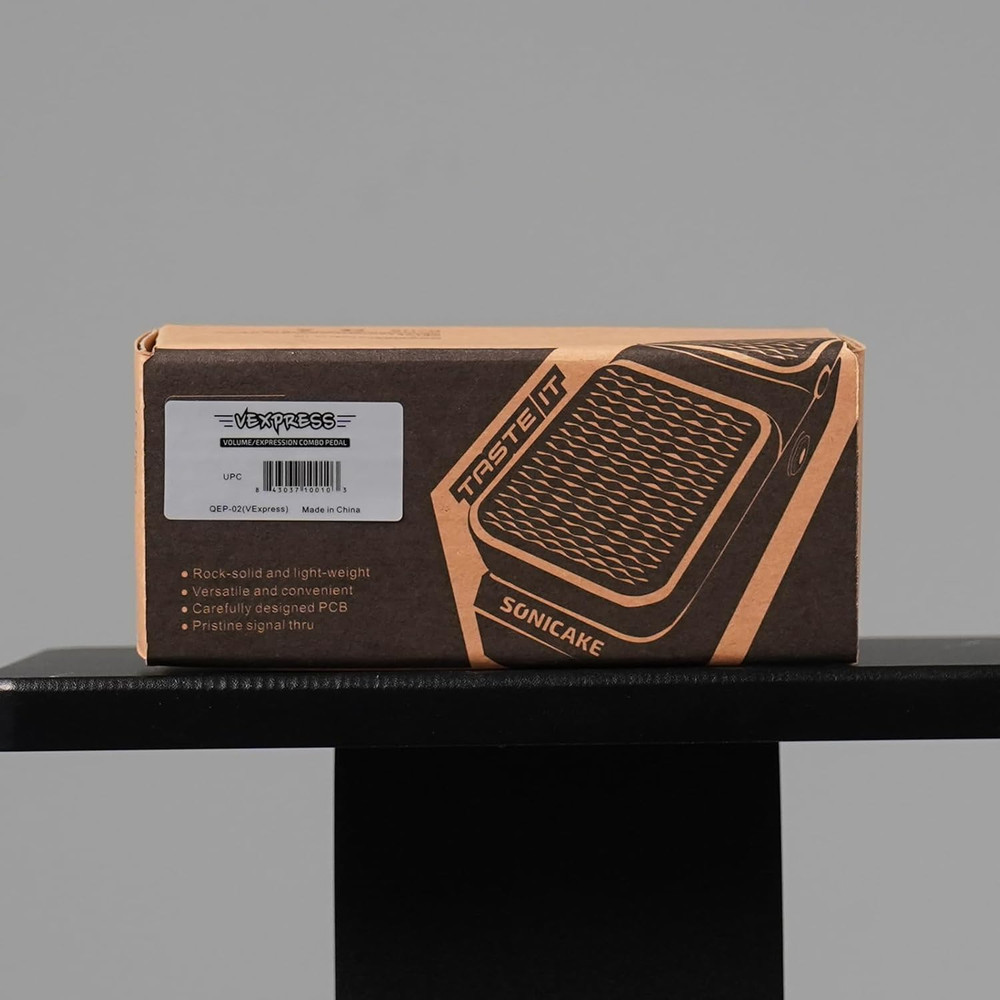 Passive Volume & Expression EXP Pedal, Mini Guitar Volume Pedal - Vexpress