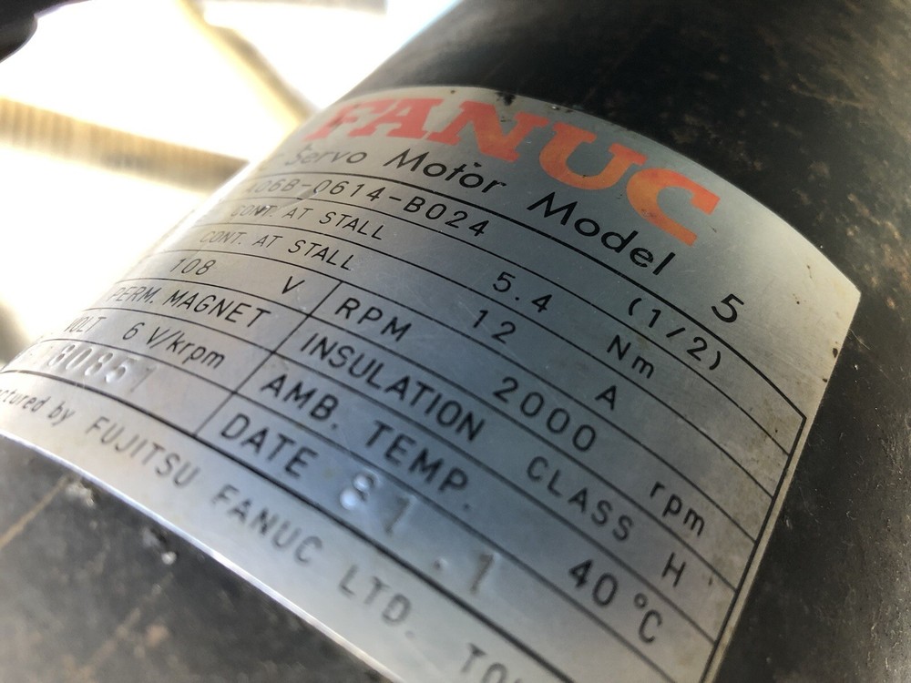 Fanuc 10" cnc rotary table