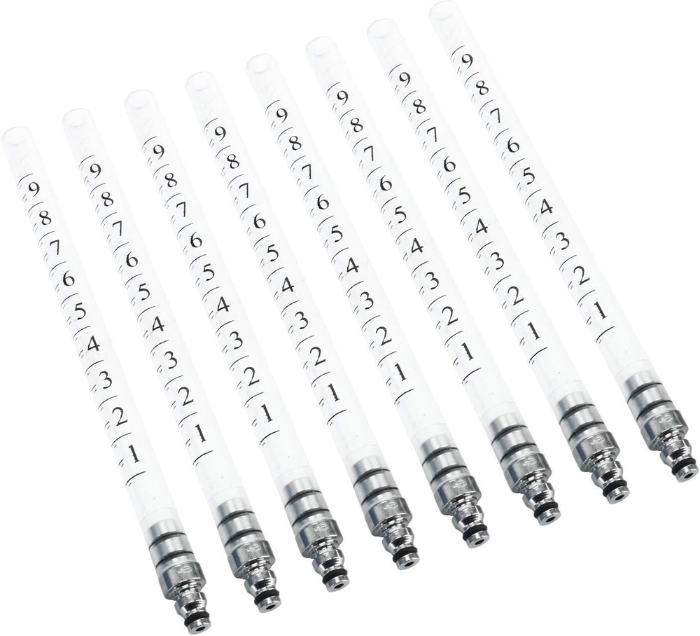 8 Cylinder Diesel Injector Flow Meter Tester Common Rail Adaptor Test Tool Kit