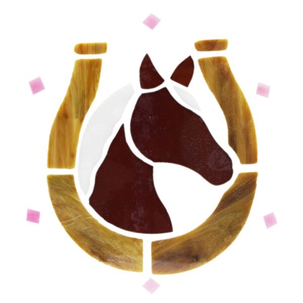 Horse Stained Glass Pre-Cut