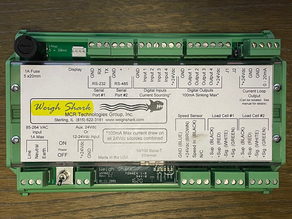 MCR Weigh Shark Module - Rev 2.1 - WSMB02.1