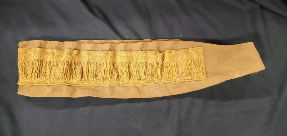 Shotgun Shell Ammo Belt Tan Cotton BT#2