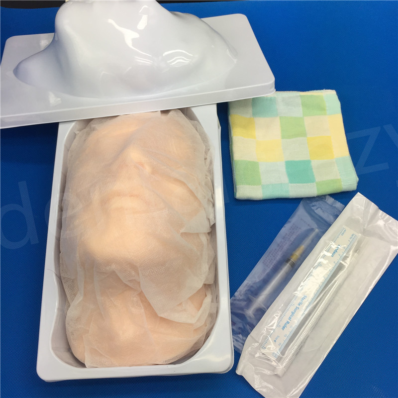 Beauty Kit Silicone Head Injection Skin Suture Plastic Surgery Teaching Model