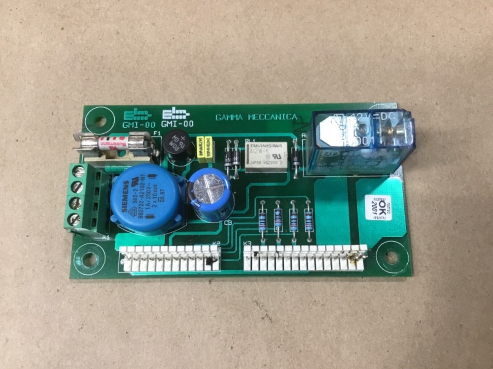 Gamma Meccanica GMI-00 Control Board ELM #201Z56