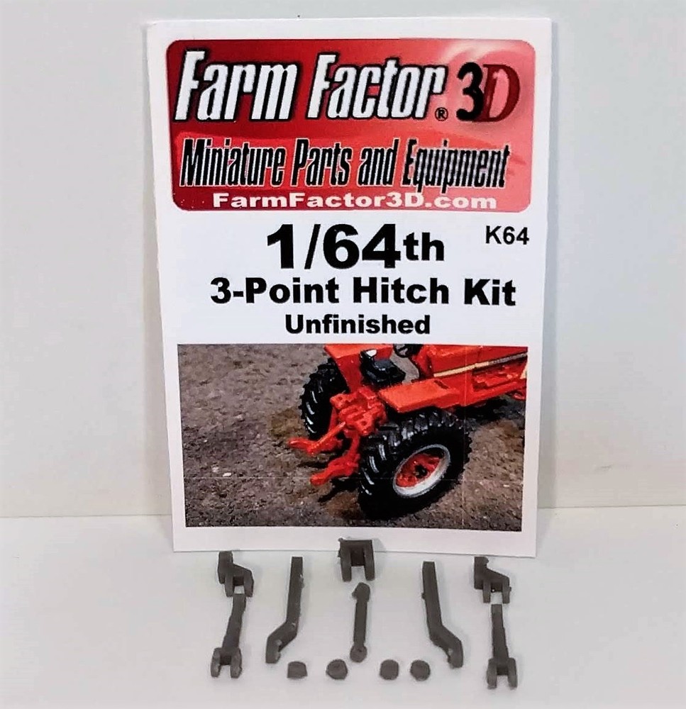 1/64 3D Printed 3-Point Hitch Kit