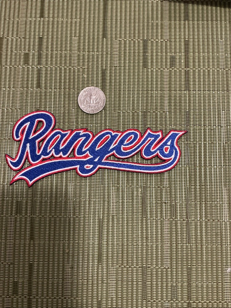 MLB Texas Rangers IRON ON PATCHES