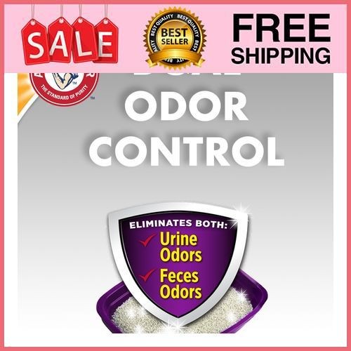 (2 pack) ARM & HAMMER Double Duty Cat Litter, Advanced Odor Control Clumping