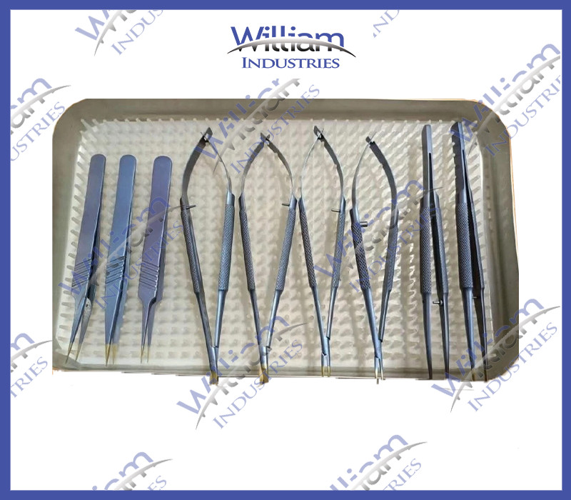 Micro Surgery instruments High Quality 9 pcs