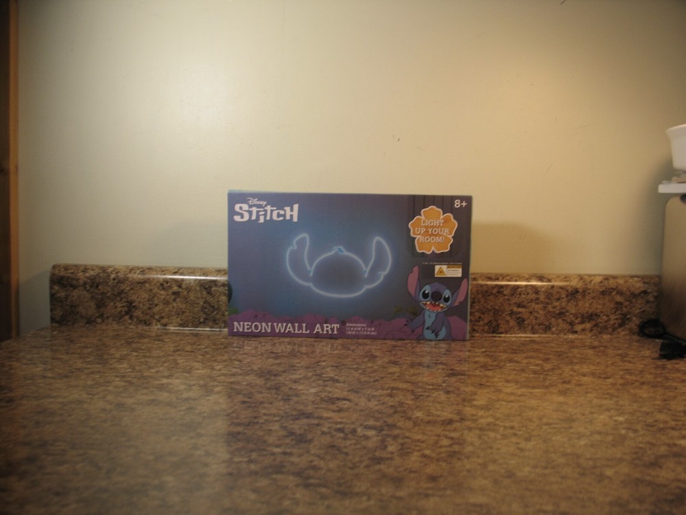Disney Stitch Neon Wall Art Light NEW