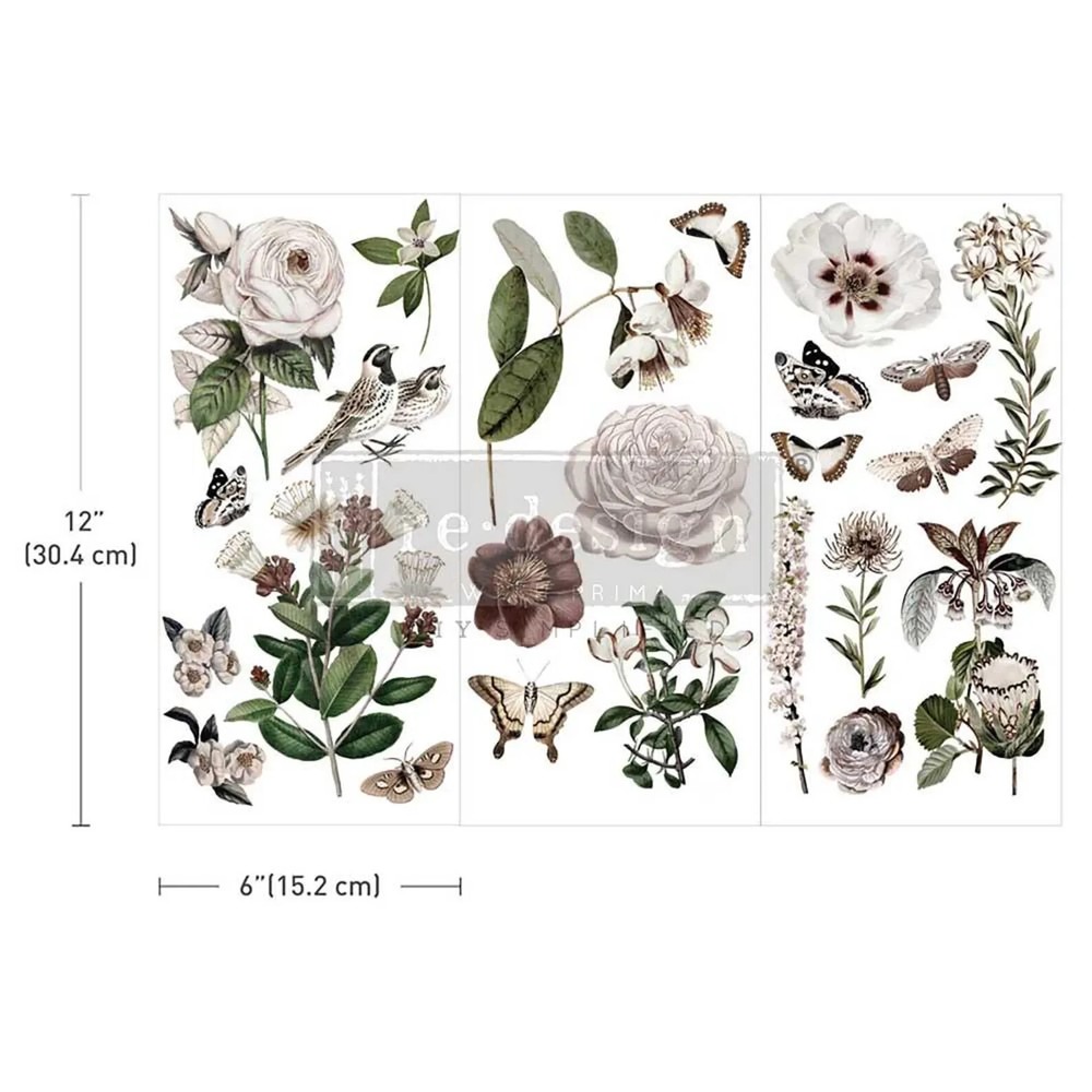 ReDesign with Prima Transfer - SECRET GARDEN