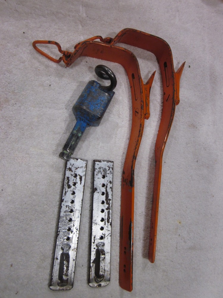 LINEMAN CLIMBERS BASHLIN OFFSET STEEL POLE CLIMBER