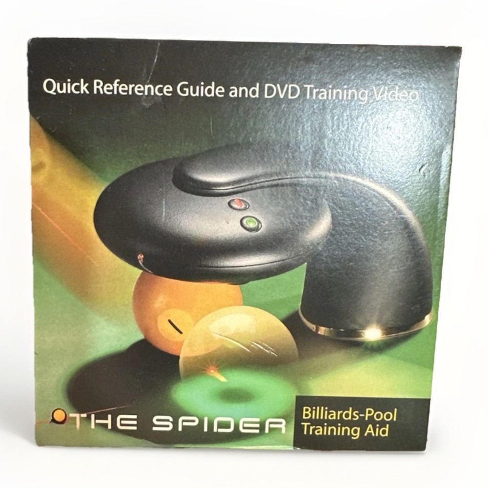 The Spider Billiards Pool Training Aid Device Laser Technology HTF