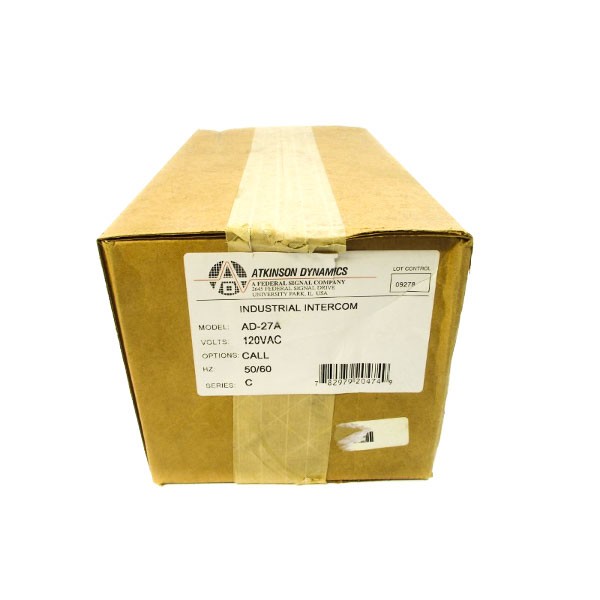 ATKINSON DYNAMICS AD-27A SER. C 120VAC NSFS
