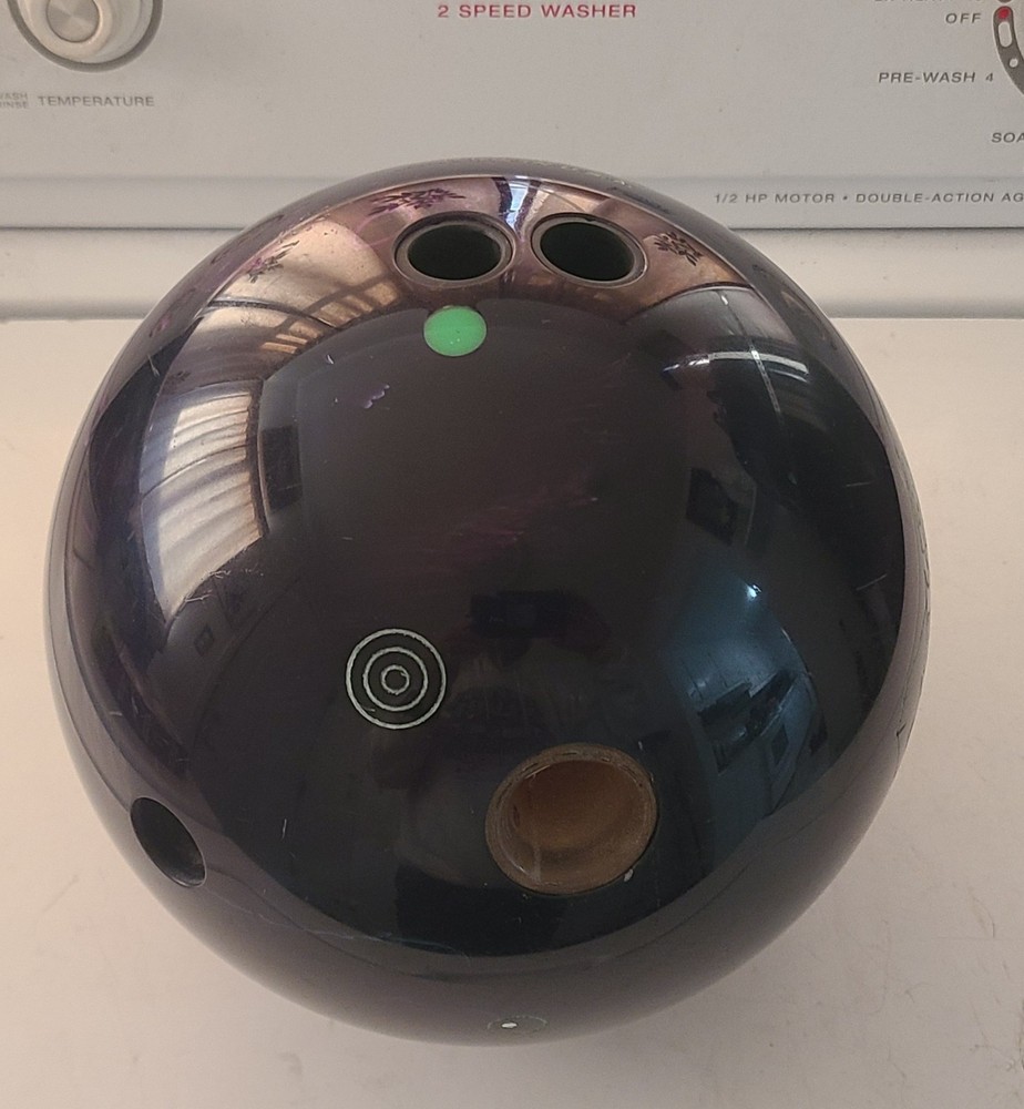 EBONITE RAID BOWLING BALL 15LBS SINGLE DRILL