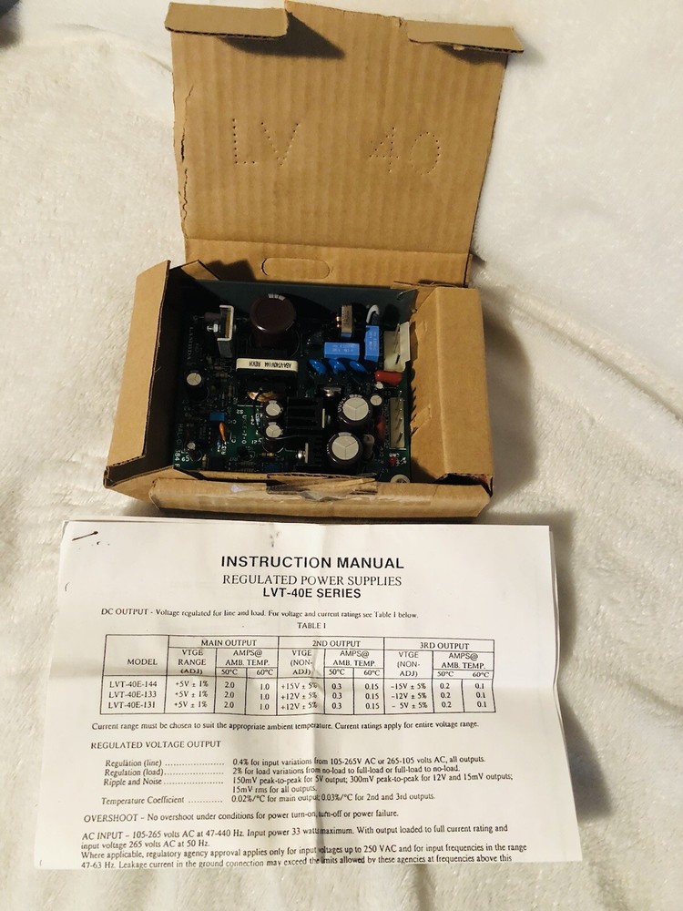 Lambda Power Supply lvt-40e-14 4,   BRAND NEW    READY TO SHIP!