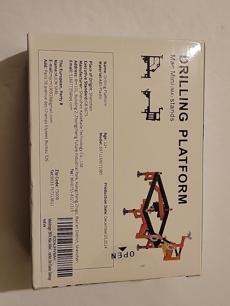 Drilling Platform Theme Desktop Support Holder For Mini Desktop Computer Stand