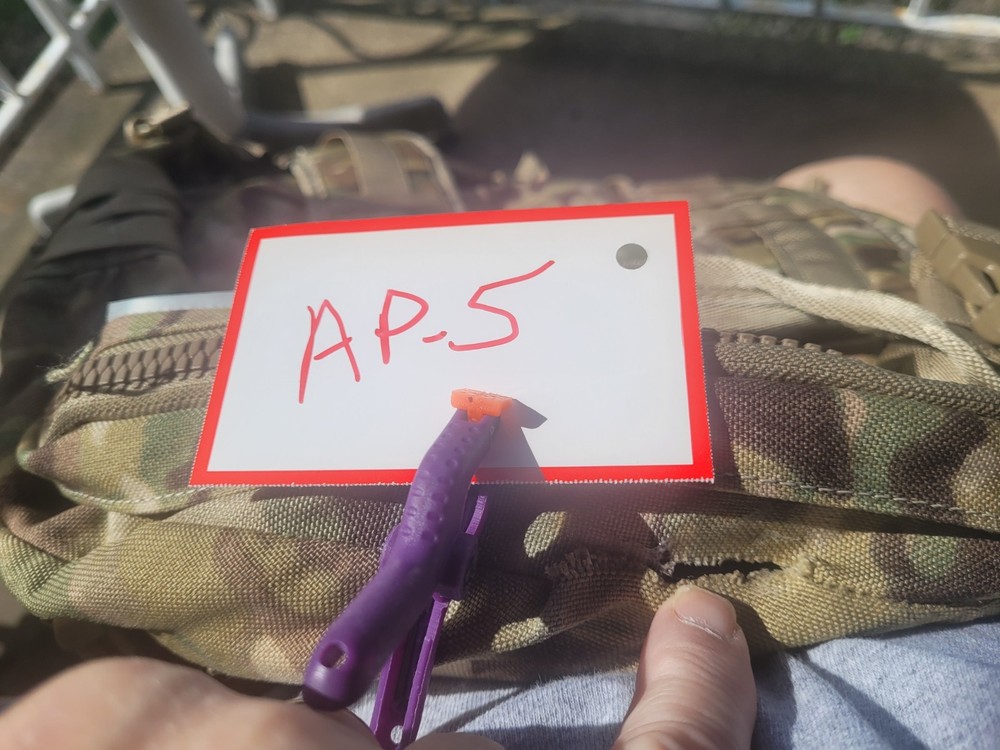 USGI Multicam OCP MOLLE Assault Pack 3 Day Assault Backpack defect AP-5