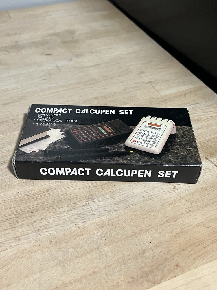 Vintage Compact Calcupen Set