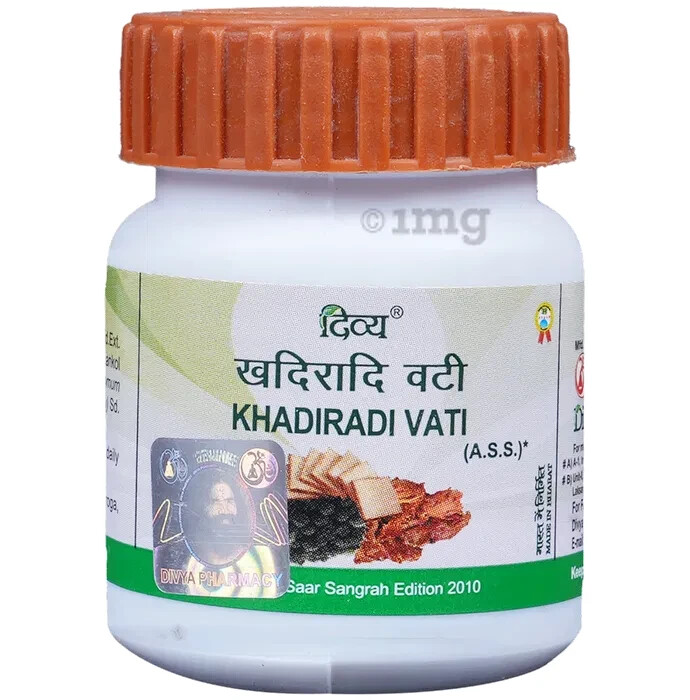 Khadiradi Vati Tablets Per Bottle | Free Shipping