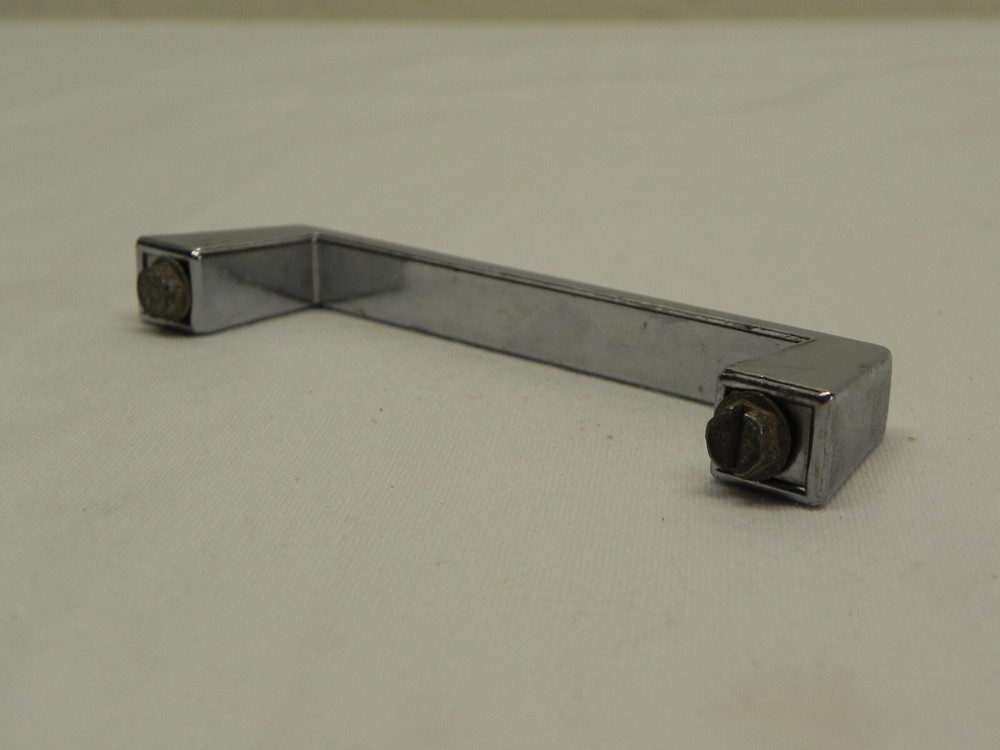 Vintage Mac Tool Box Drawer Handle w/Screws Square Frame 4'' Long x 1'' Deep