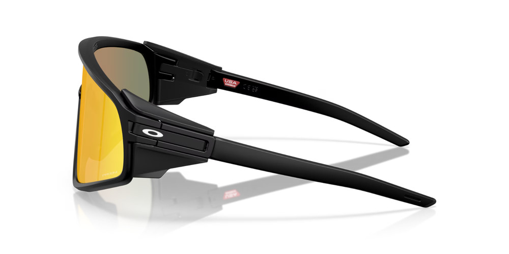 Oakley LATCH PANEL Sunglasses OO9404-1635 Matte Black Frame W/ PRIZM Ruby Lens