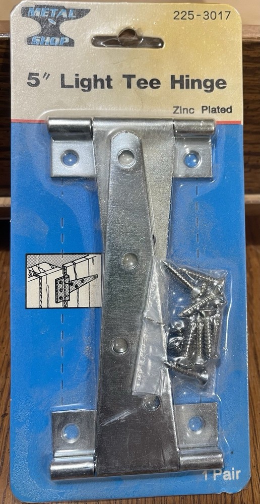 Metal Shop 5” Light Tee Hinge