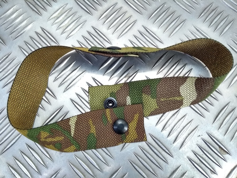 Multi Terrain Pattern MTP Camouflage Fixing Strap / Loop with Press Studs