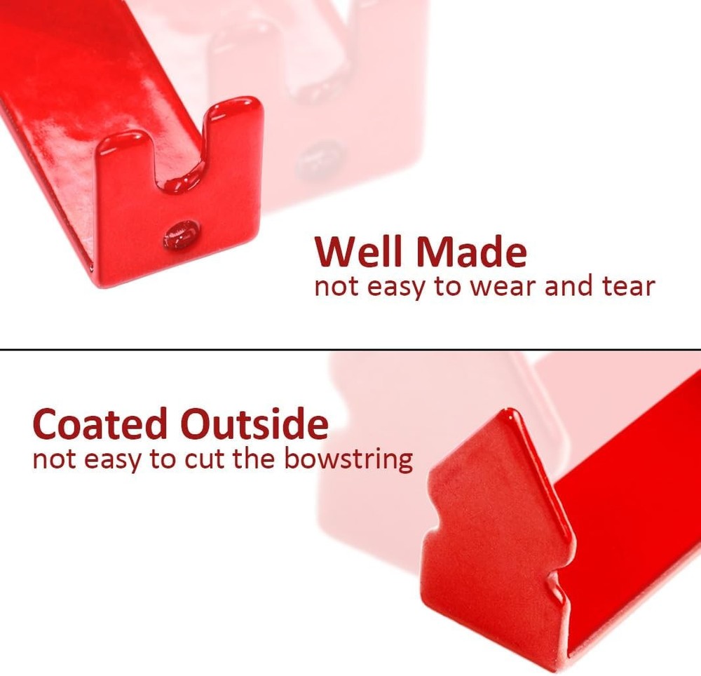 Archery Bowstring Separator and Bowstring Serving Thread Set Peep Sight Installe