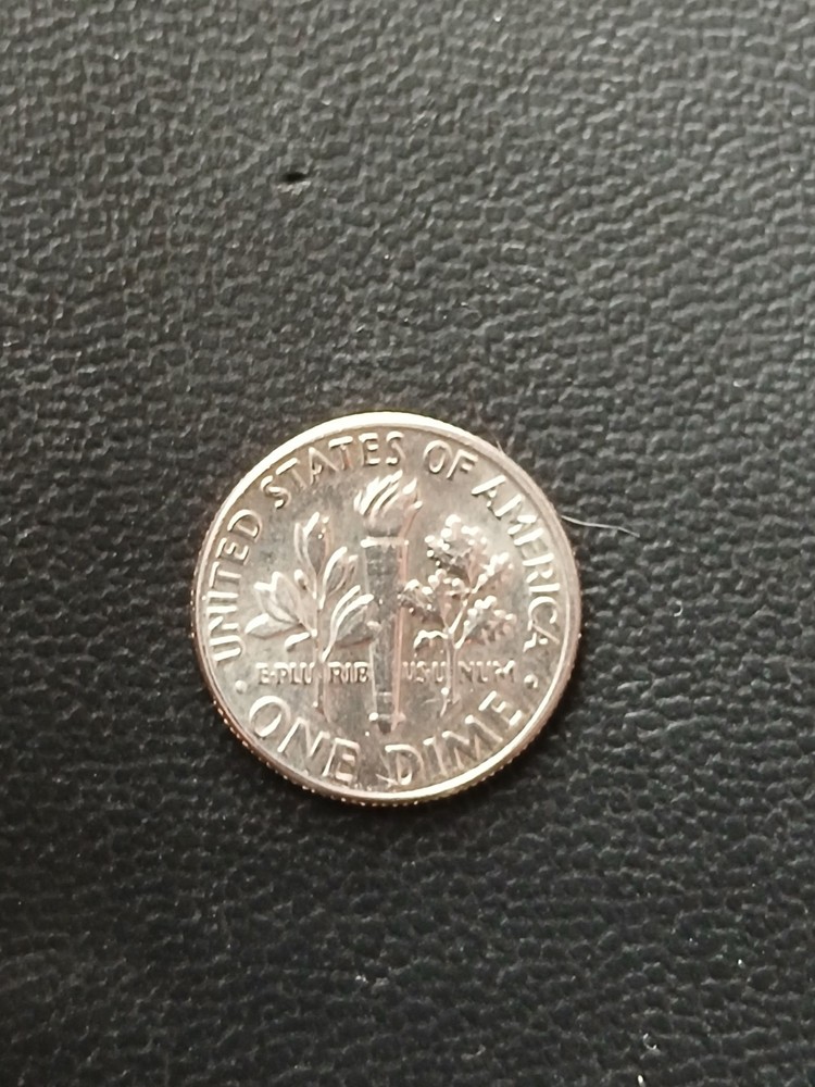 1979 D Dime Error Filled D mint Mark