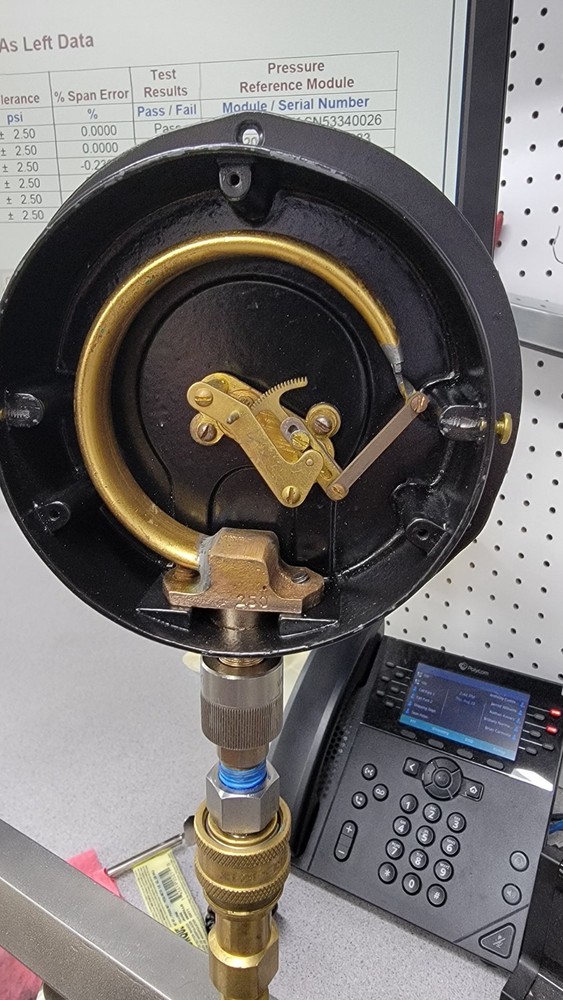 Antique Steam Pressure Gauge
