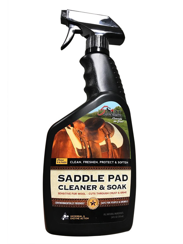 5 STAR EQUINE PRODUCTS SADDLE PAD CLEANER & SOAK