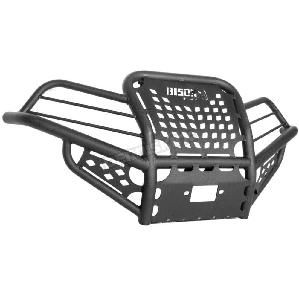 Bison Bumpers Wrinkle Black Front Hunter Bumper - 166-117H
