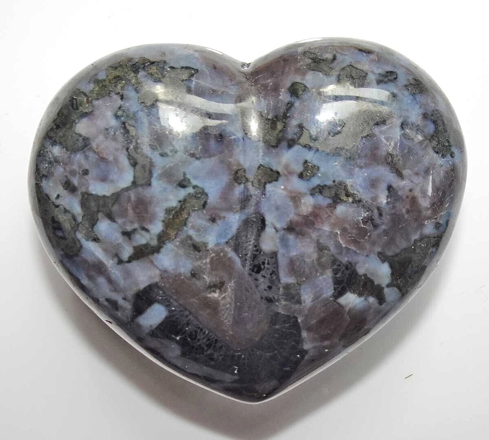 Indigo Jasper Puffy Heart sc484a