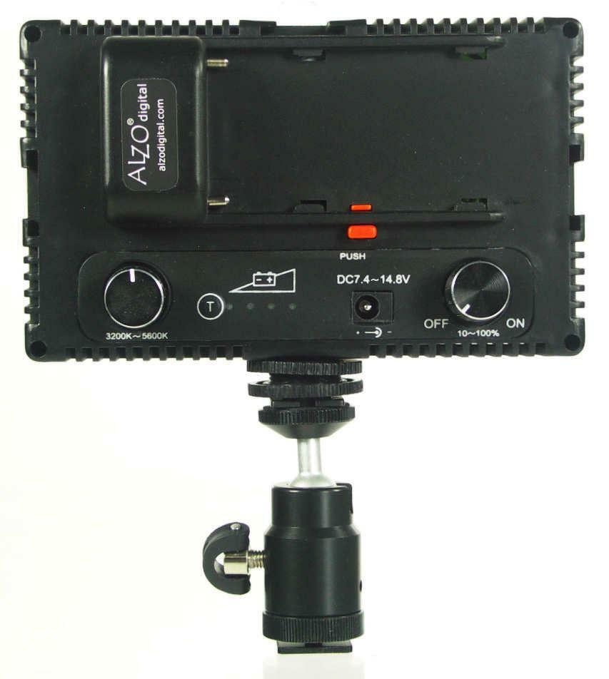 ALZO 792 Bi-Color Adjustable Very Bright LED On-Camera Video Light