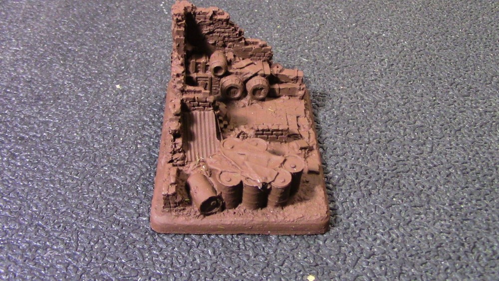 🔥 15mm Baueda WW2 Advanced Command post (urban) 15A33CB
