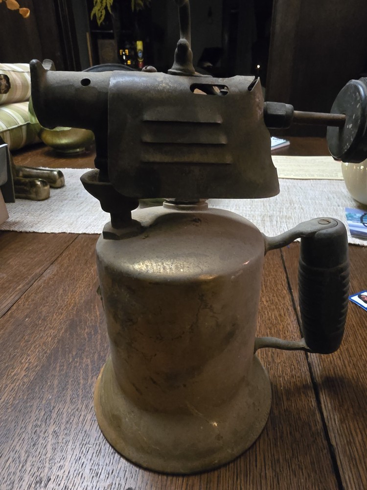 Antique empty Brass Torch