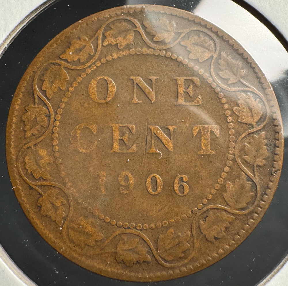 1906 Large Cent Penny Canada!