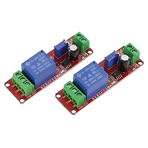 1 PCS NE555 Timer Switch Adjustable Module Time Delay Relay Module DC Delay 12V