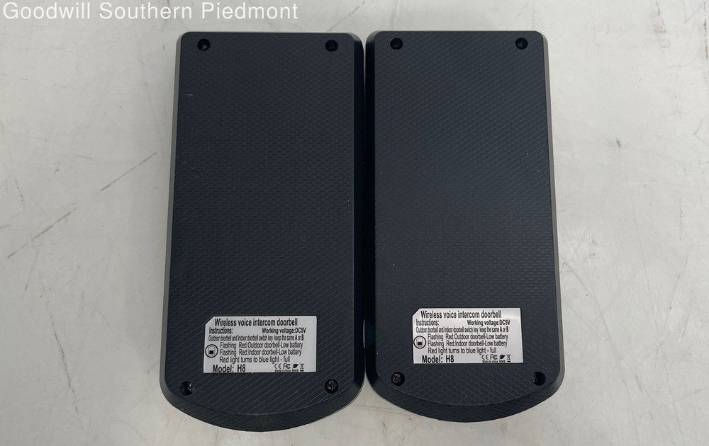 H8 Wireless Voice Intercom Doorbells - Tested