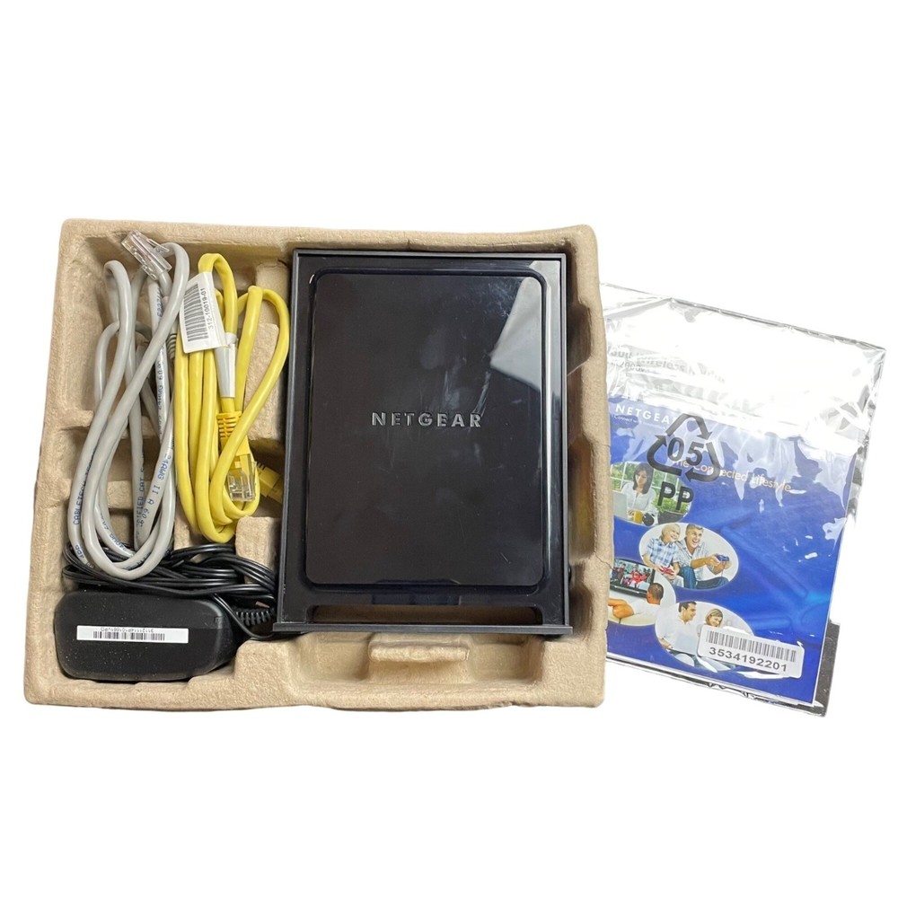 Netgear N300 Wifi Wireless Network Router WNR2000v3 Complete u